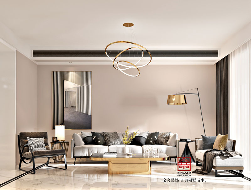 麗景琴園裝修現(xiàn)代簡約風格效果圖