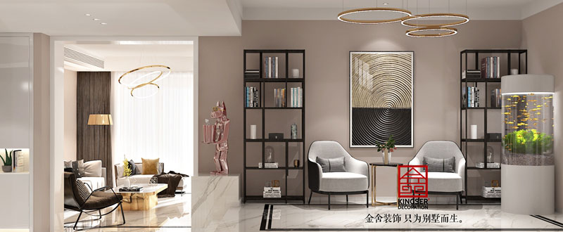 麗景琴園裝修現(xiàn)代簡約風格效果圖