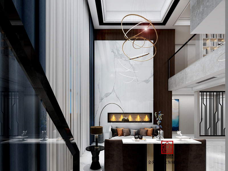 賽納城邦180平米裝修現(xiàn)代風(fēng)格效果圖