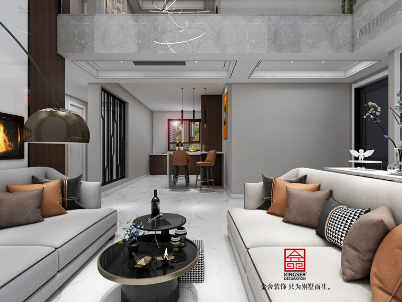 賽納城邦180平米裝修現(xiàn)代風(fēng)格效果圖