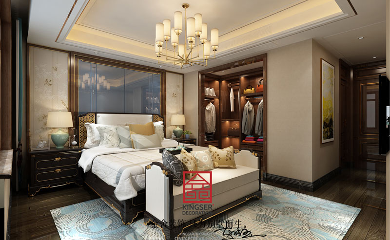 未來花郡裝修-新中式風格-效果圖