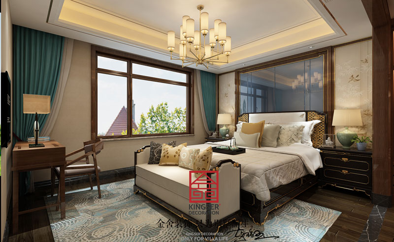 未來花郡裝修-新中式風格-效果圖