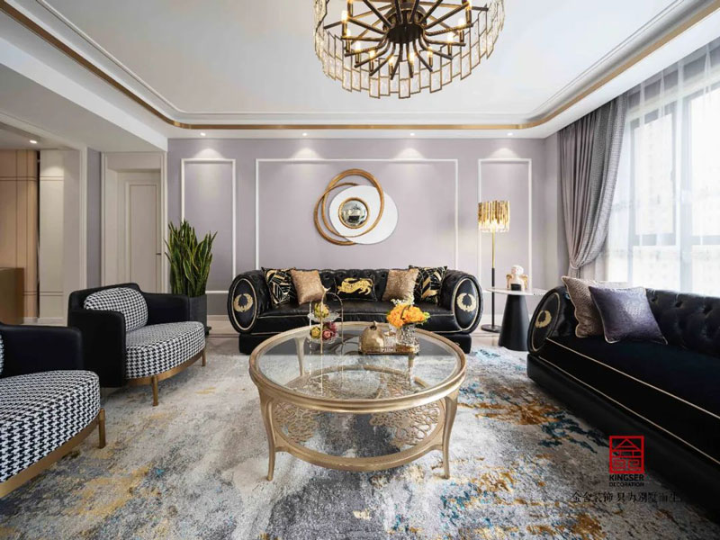 林蔭大院-港式輕奢風(fēng)格-裝修案例實(shí)景圖