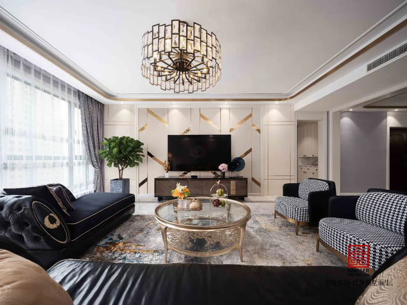 林蔭大院-港式輕奢風(fēng)格-裝修案例實(shí)景圖