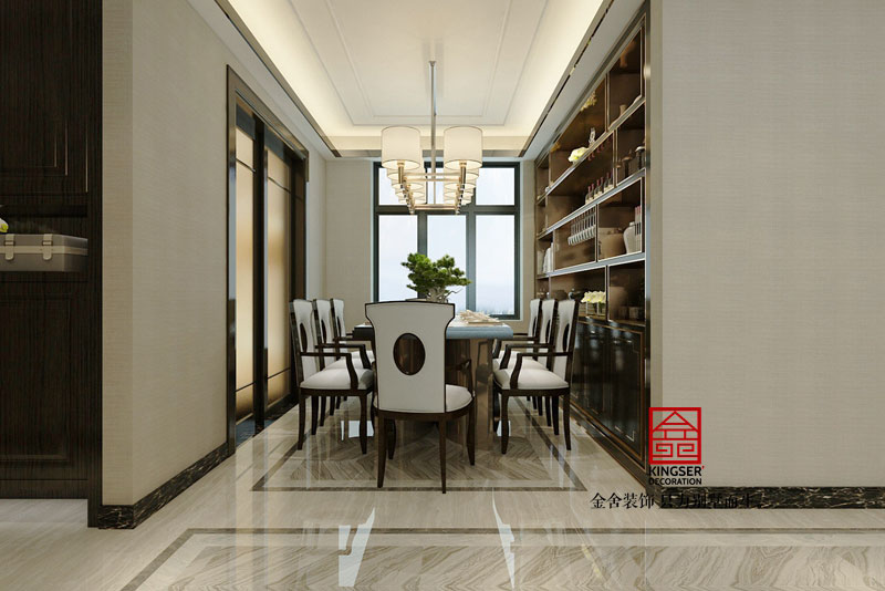 德賢公館138平米裝修設(shè)計中式風(fēng)格效果圖