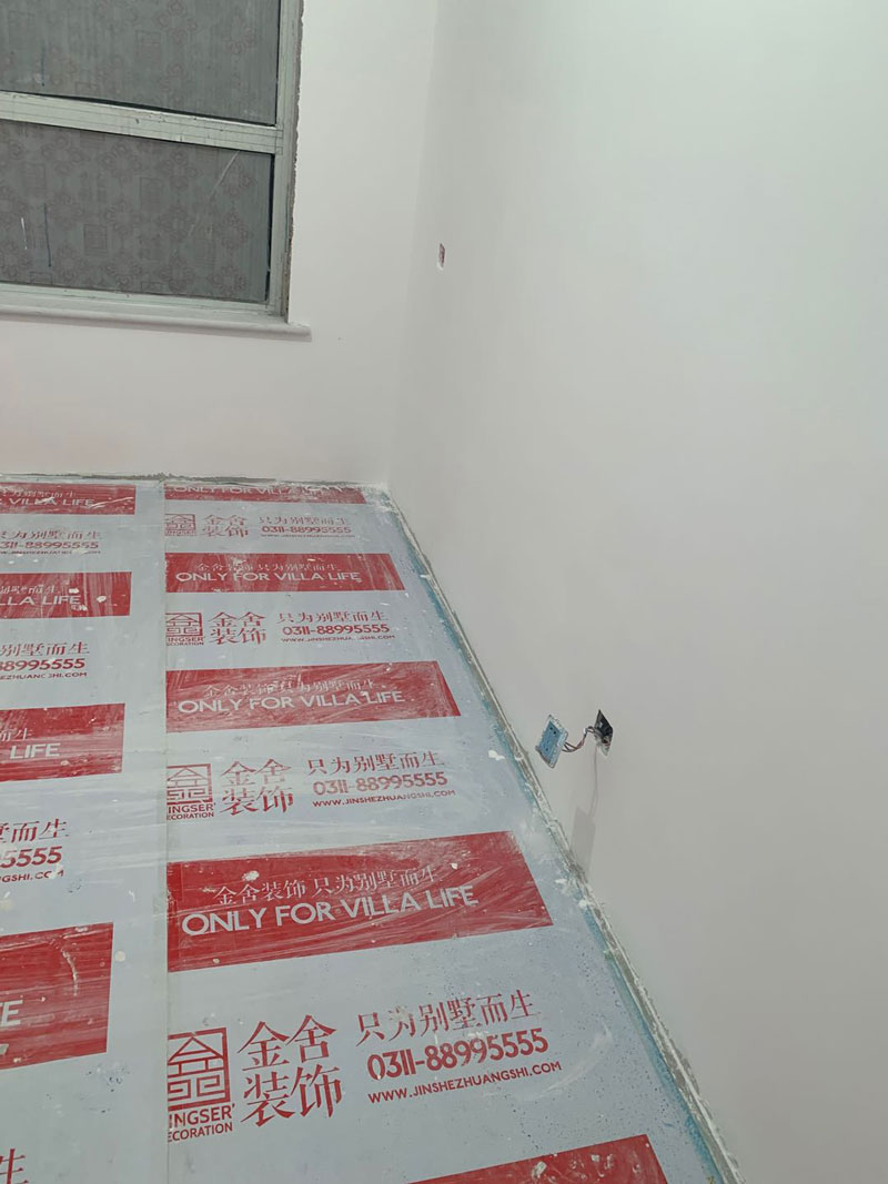 頤和莊園138平米裝修施工現(xiàn)場