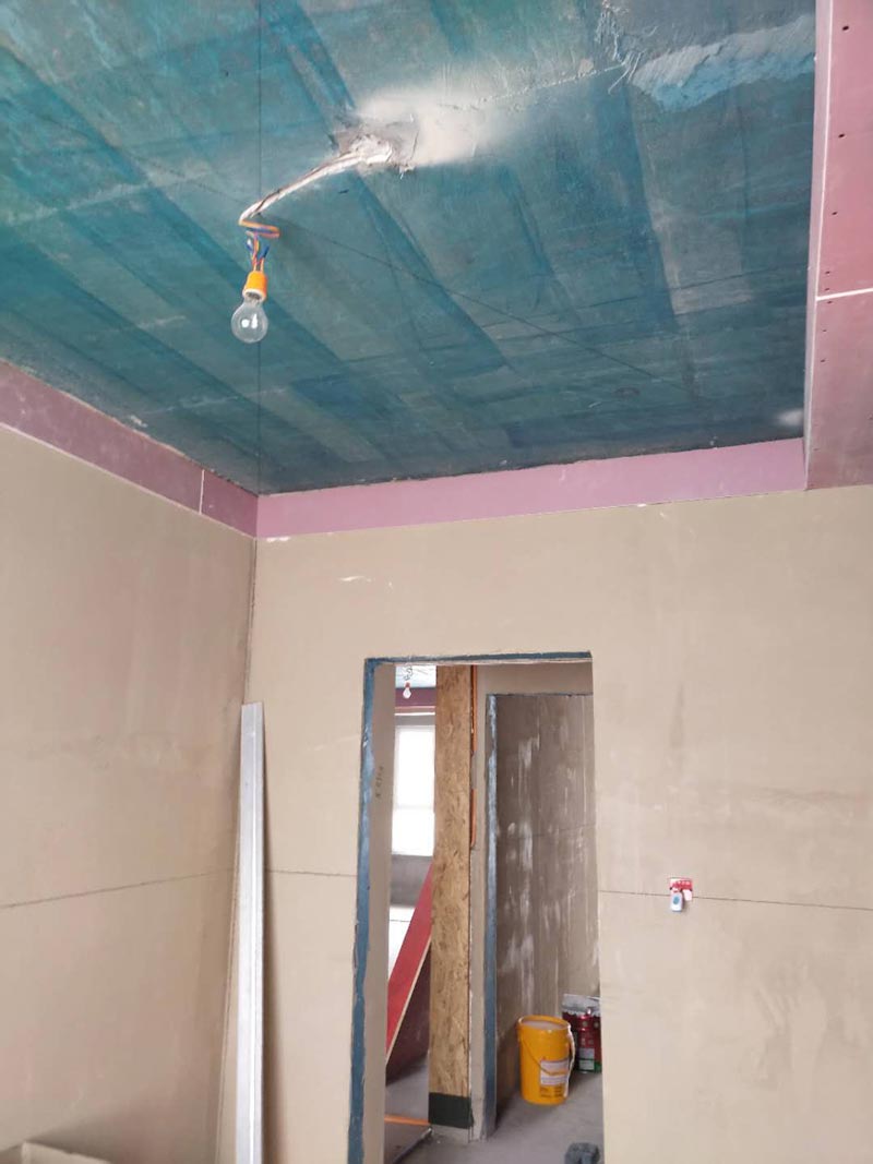 頤和莊園138平米裝修施工現(xiàn)場