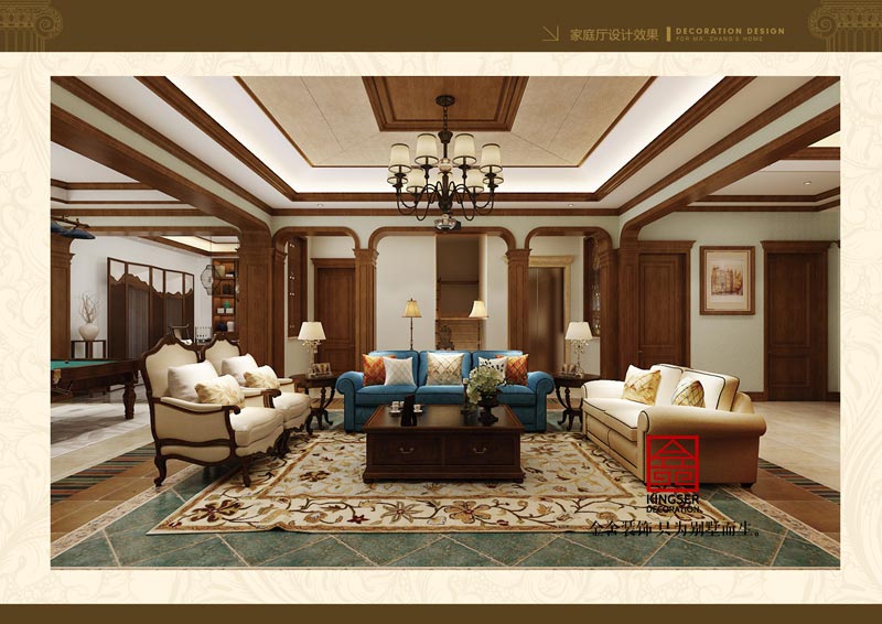 西山林語(yǔ)別墅裝修效果圖