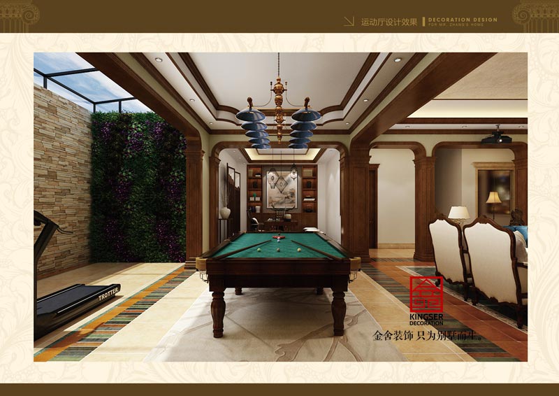 西山林語(yǔ)別墅裝修效果圖