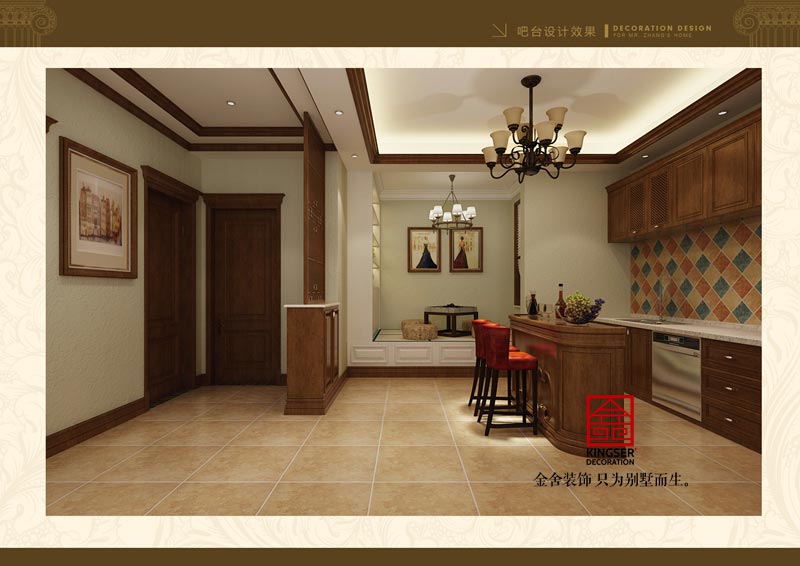 西山林語(yǔ)別墅裝修效果圖