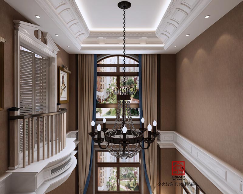 西山林語(yǔ)199平簡(jiǎn)美風(fēng)格裝修效果圖