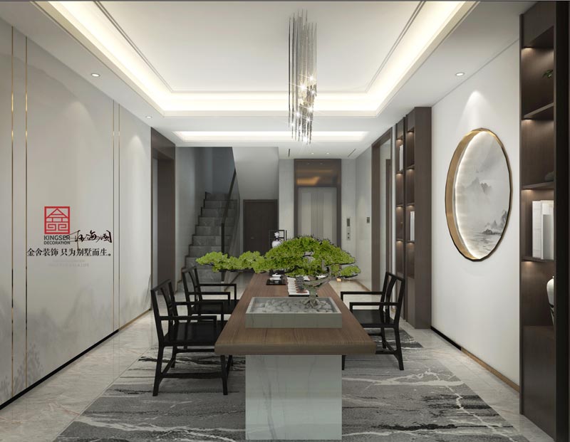 西山林語365平米現(xiàn)代風格裝修設計