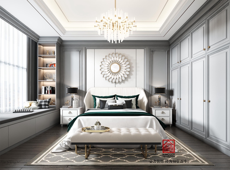 榮盛和府194㎡美式風(fēng)格研發(fā)設(shè)計效果圖