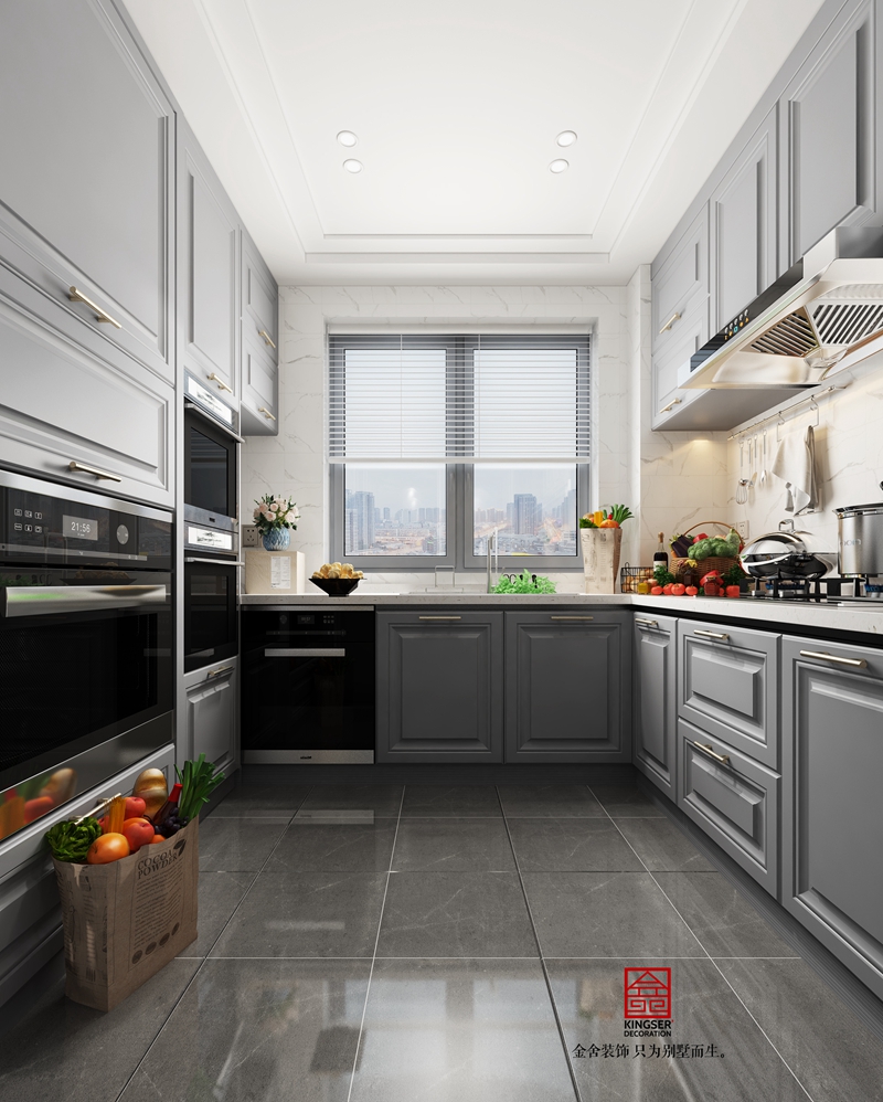 榮盛和府194㎡美式風(fēng)格研發(fā)設(shè)計效果圖