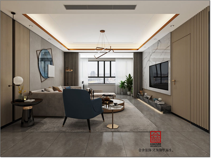 榮盛和府198平現(xiàn)代輕奢研發(fā)效果圖