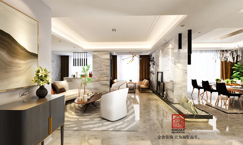 天山九峯290平現(xiàn)代簡(jiǎn)約風(fēng)格裝修效果圖