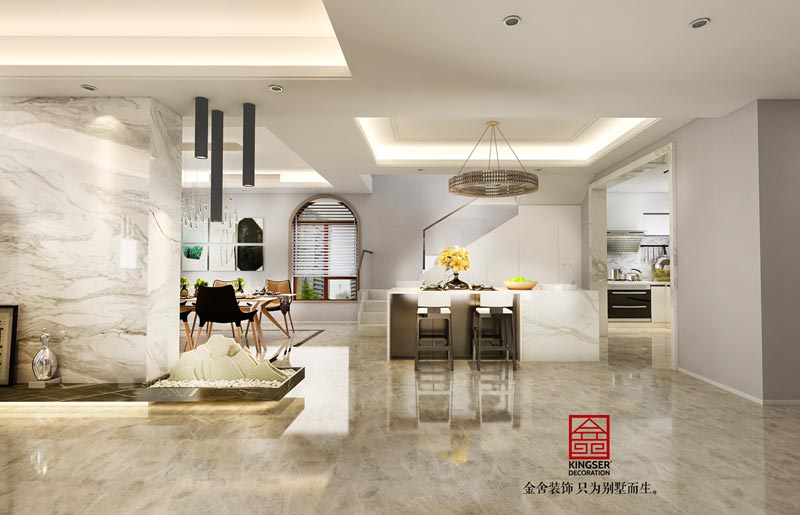 天山九峯290平現(xiàn)代簡(jiǎn)約風(fēng)格裝修效果圖