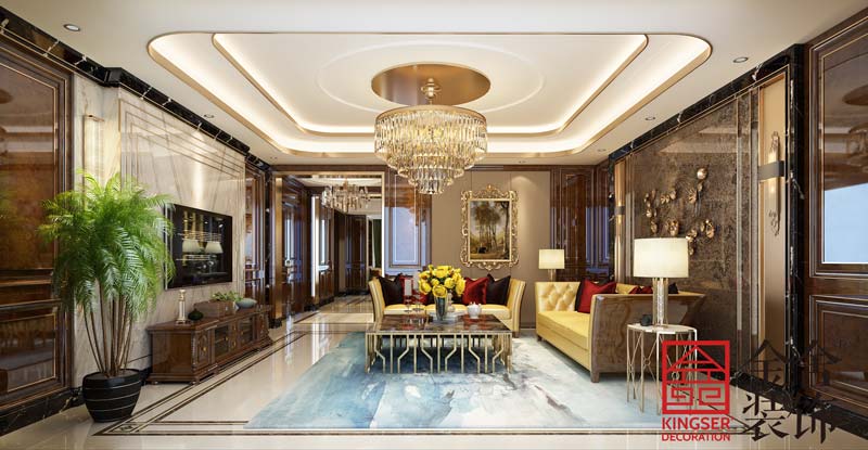 榮盛華府頂躍裝修效果圖