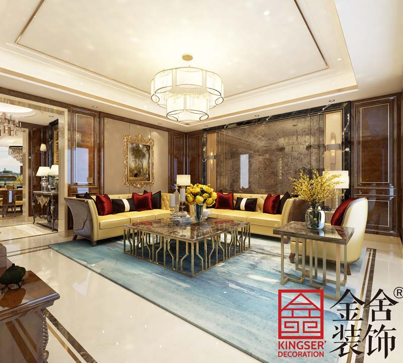 榮盛華府頂躍裝修效果圖