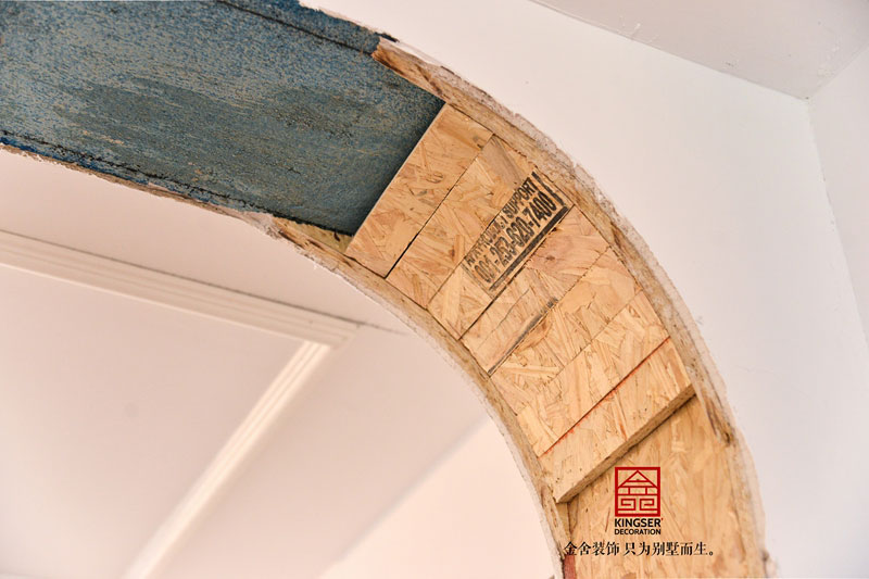 榮盛華府裝修施工現(xiàn)場油工階段