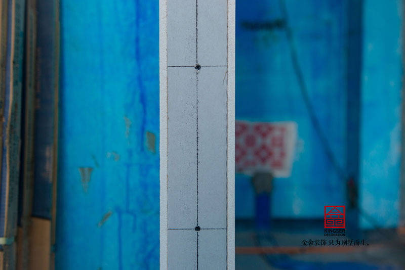 融創(chuàng)中心裝修工地水電階段實拍