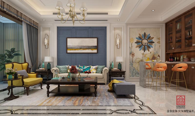 碧桂園別墅裝修設(shè)計效果圖