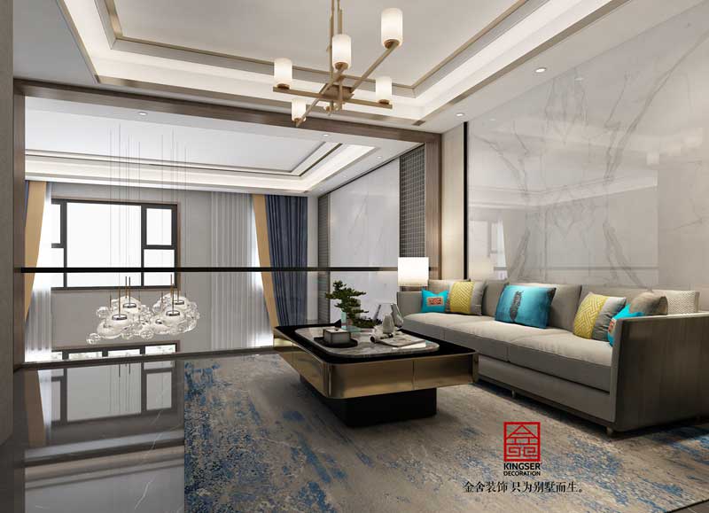 榮盛御府裝修373平米現(xiàn)代風格研發(fā)效果圖