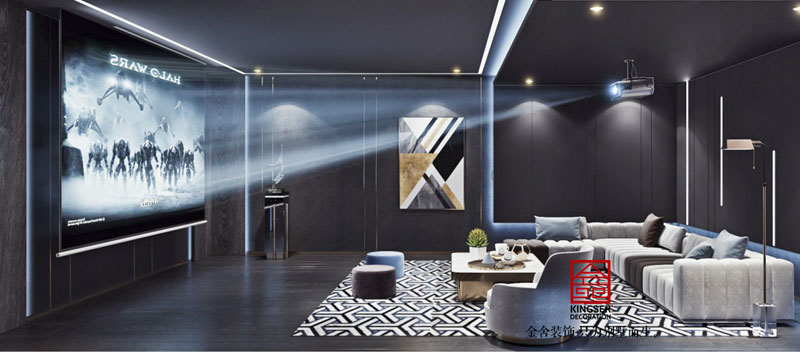 榮盛御府裝修373平米現(xiàn)代風格研發(fā)效果圖