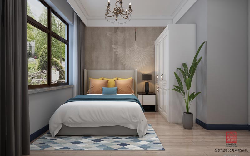 榮盛華府輕奢風格效果圖