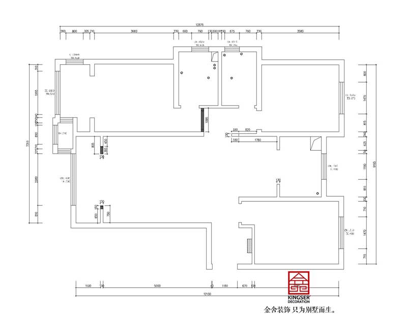 假日麗城135平米三室兩廳戶(hù)型解析