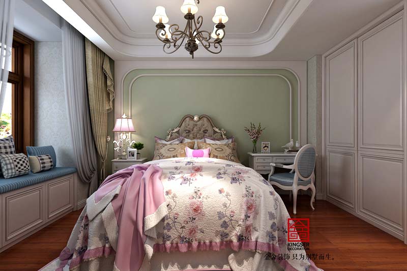 國賓壹號139平歐式風(fēng)格裝修效果圖