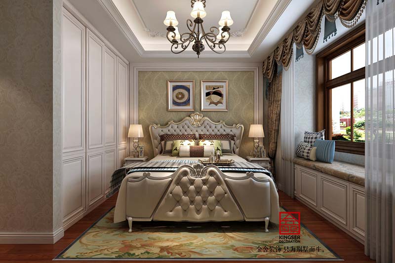 國賓壹號139平歐式風(fēng)格裝修效果圖