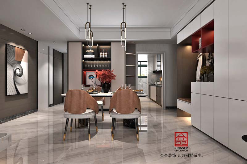 恒大御景半島裝修153平現(xiàn)代風(fēng)格效果圖