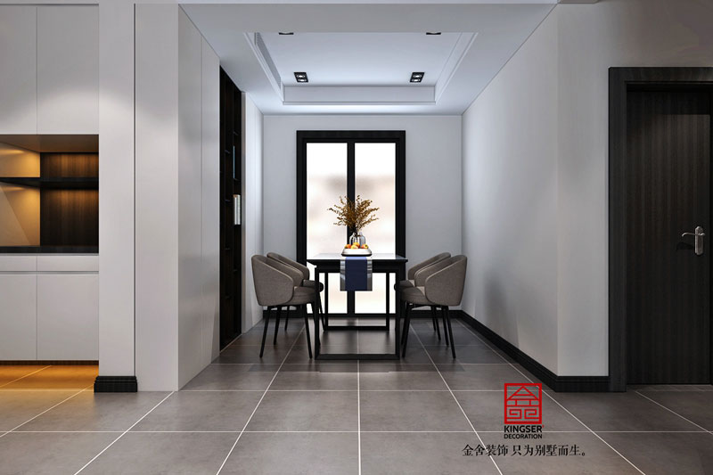 維多利亞三期122平米極簡風格裝修設計效果圖