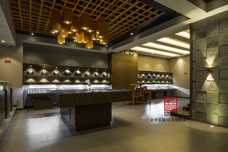 古玩店港式風(fēng)格裝修設(shè)計(jì)實(shí)景圖