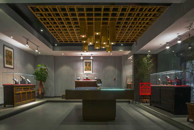 古玩店港式風(fēng)格裝修設(shè)計(jì)實(shí)景圖