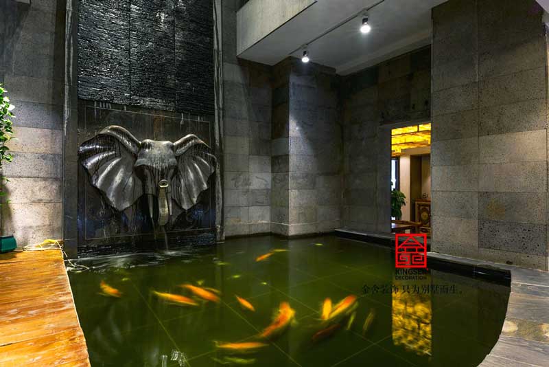 古玩店港式風(fēng)格裝修設(shè)計(jì)實(shí)景圖