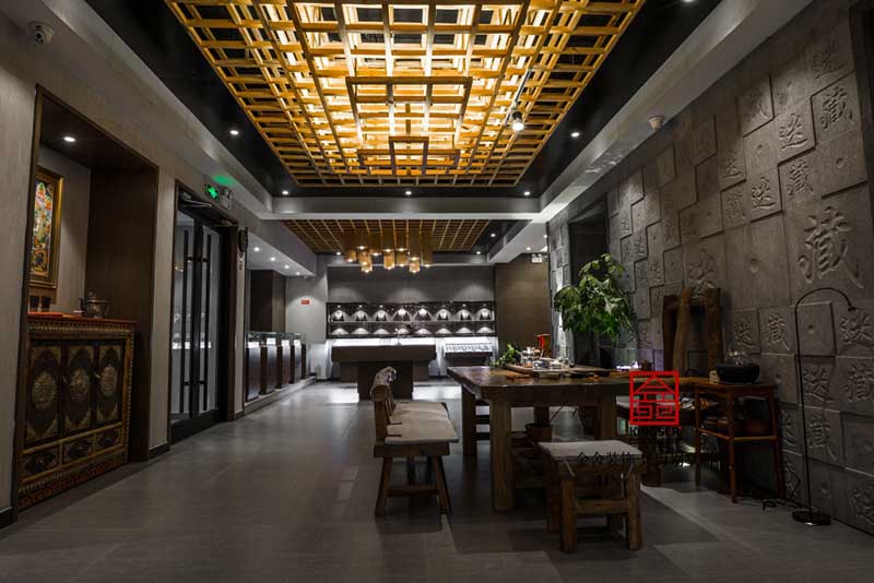 古玩店港式風(fēng)格裝修設(shè)計(jì)實(shí)景圖