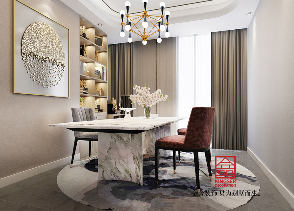 石家莊工裝設計俏之翼美容院裝修效果圖