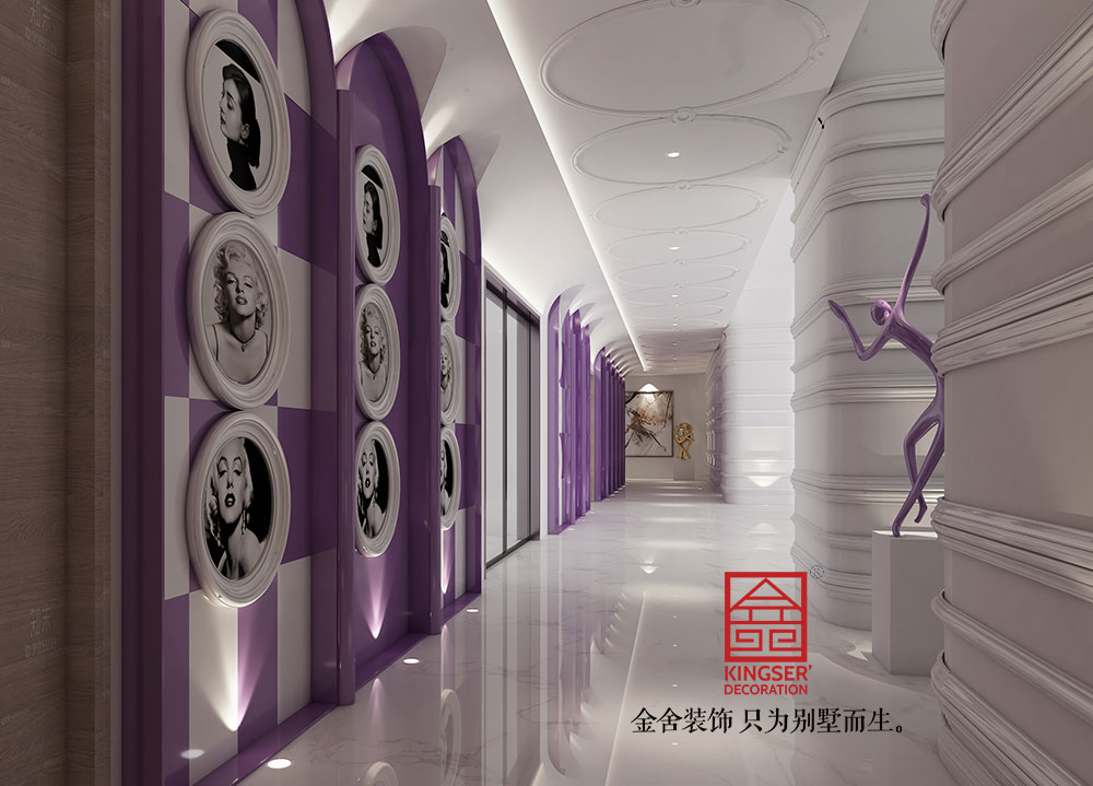 石家莊工裝設計俏之翼美容院裝修效果圖