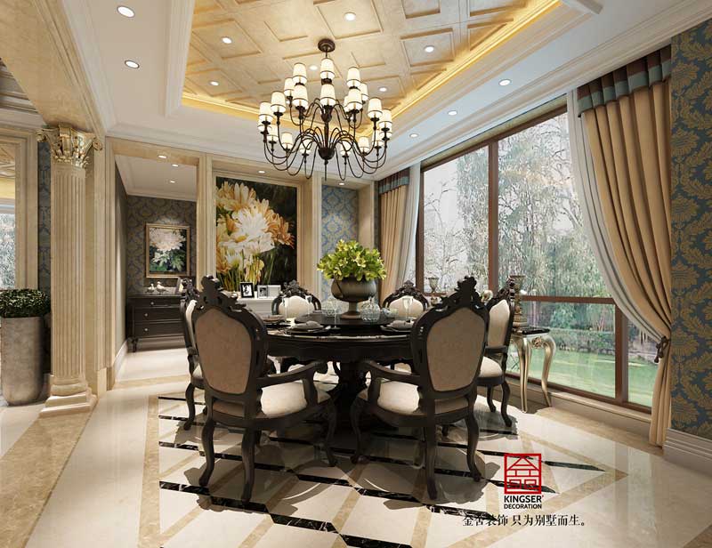 萬(wàn)科東麗湖別墅裝修效果圖