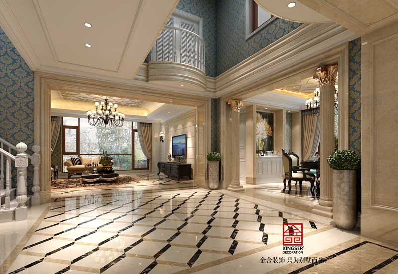 萬(wàn)科東麗湖別墅裝修效果圖