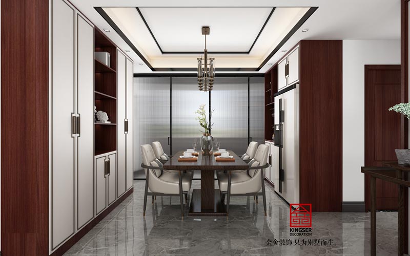 東城國際-新中式風格-裝修效果圖