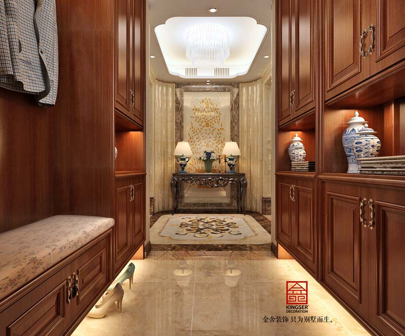 保定裝修香邑瀾山270平米歐式風格效果圖