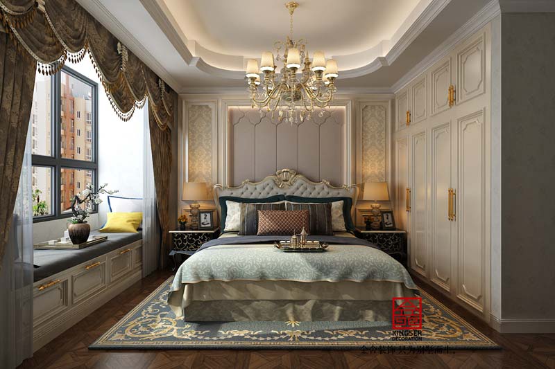 國賓壹號139平米歐式風(fēng)格裝修案例