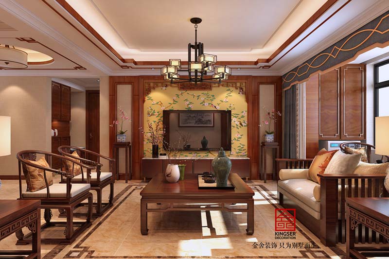 國(guó)賓壹號(hào)中式風(fēng)格效果圖