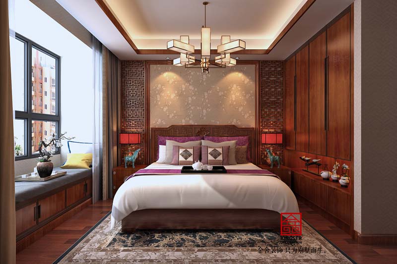 國(guó)賓壹號(hào)中式風(fēng)格效果圖