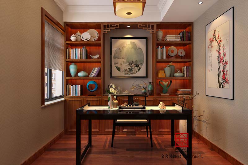 國(guó)賓壹號(hào)中式風(fēng)格效果圖