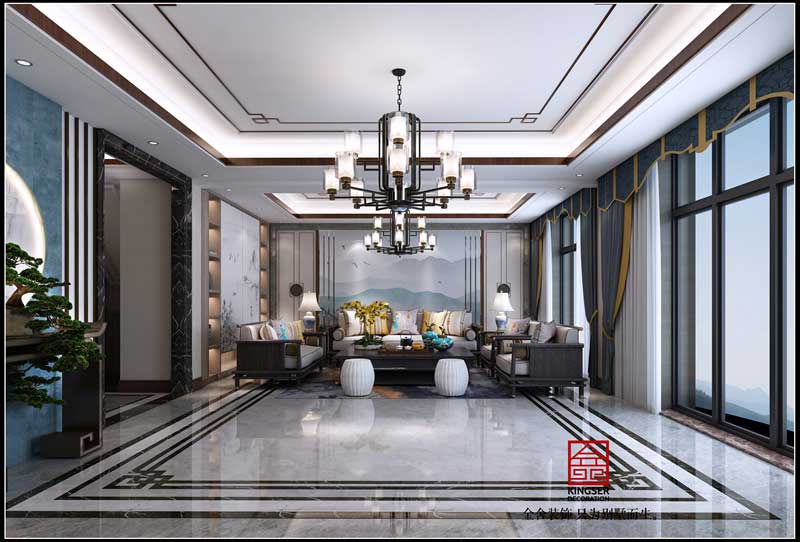 大者別墅裝修-280平米-現(xiàn)代風(fēng)格效果圖