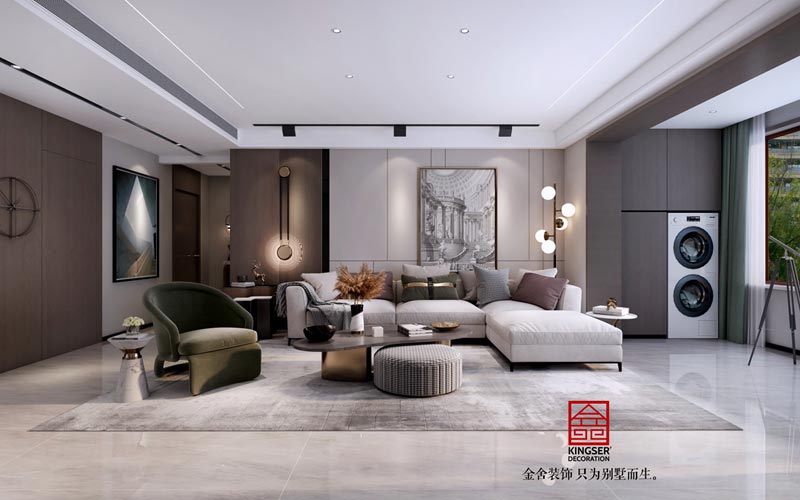 榮盛華府輕奢風(fēng)格裝修效果圖